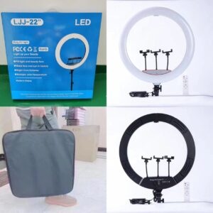 22 inches Tripod, 3 holders, remote etc