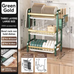 3 STEPS PLATE RACK