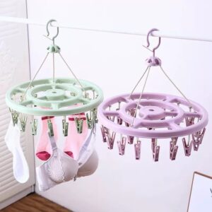 DRYING HANGER WITH 24 CLIPS